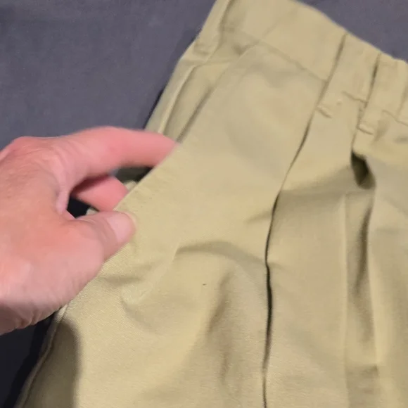 Dickies Women's Straight Leg Pants in Light Yellow - Picture 3 of 13
